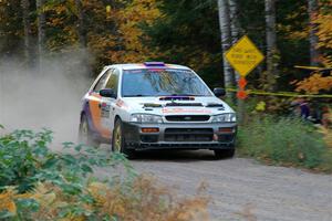 Camden Sheridan / Jeremy Frey Subaru Impreza Outback Sport on SS5, Far Point I.