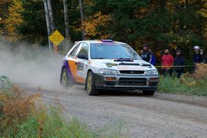 Camden Sheridan / Jeremy Frey Subaru Impreza Outback Sport on SS5, Far Point I.