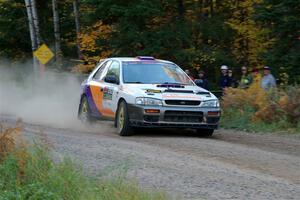 Camden Sheridan / Jeremy Frey Subaru Impreza Outback Sport on SS5, Far Point I.