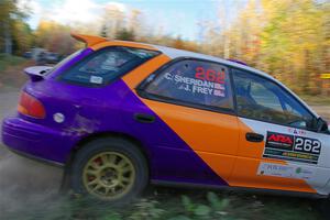 Camden Sheridan / Jeremy Frey Subaru Impreza Outback Sport on SS5, Far Point I.