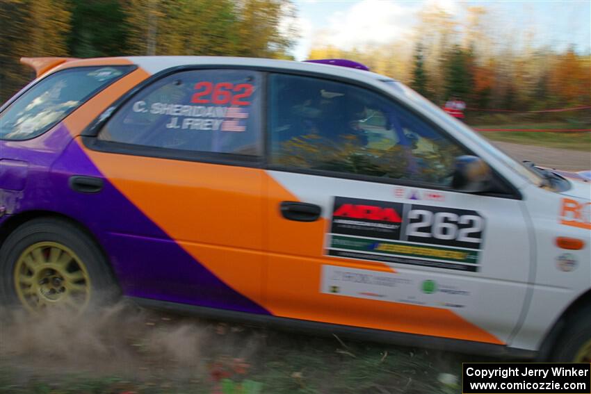 Camden Sheridan / Jeremy Frey Subaru Impreza Outback Sport on SS5, Far Point I.