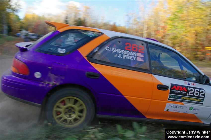 Camden Sheridan / Jeremy Frey Subaru Impreza Outback Sport on SS5, Far Point I.