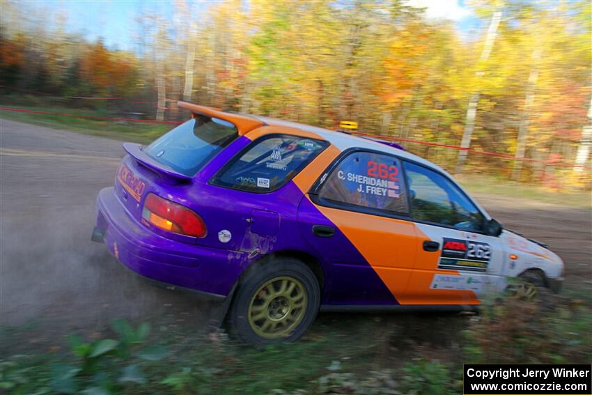 Camden Sheridan / Jeremy Frey Subaru Impreza Outback Sport on SS5, Far Point I.