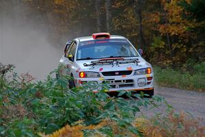 Richard Donovan / Greg Donovan Subaru Impreza on SS5, Far Point I.