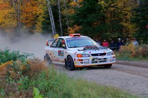 Richard Donovan / Greg Donovan Subaru Impreza on SS5, Far Point I.