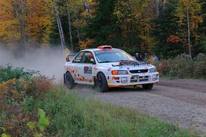 Richard Donovan / Greg Donovan Subaru Impreza on SS5, Far Point I.