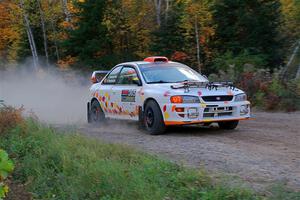 Richard Donovan / Greg Donovan Subaru Impreza on SS5, Far Point I.