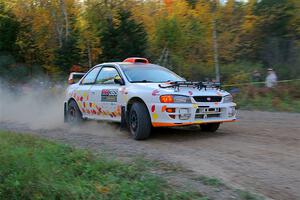 Richard Donovan / Greg Donovan Subaru Impreza on SS5, Far Point I.