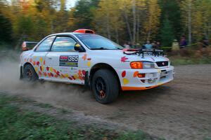 Richard Donovan / Greg Donovan Subaru Impreza on SS5, Far Point I.