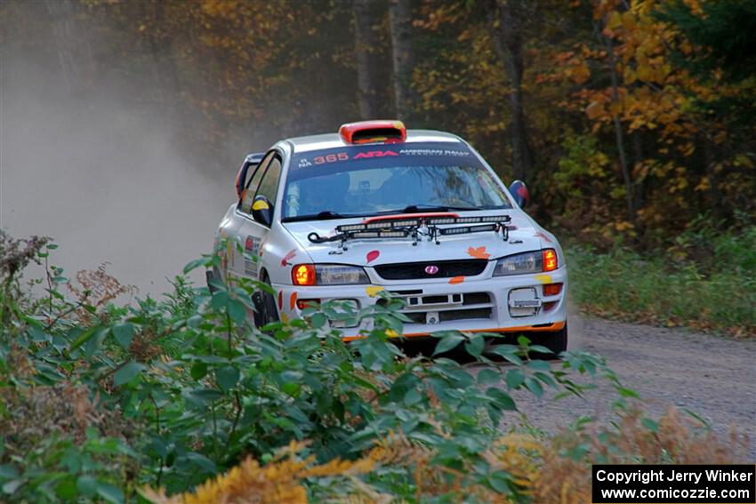 Richard Donovan / Greg Donovan Subaru Impreza on SS5, Far Point I.