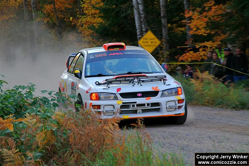 Richard Donovan / Greg Donovan Subaru Impreza on SS5, Far Point I.