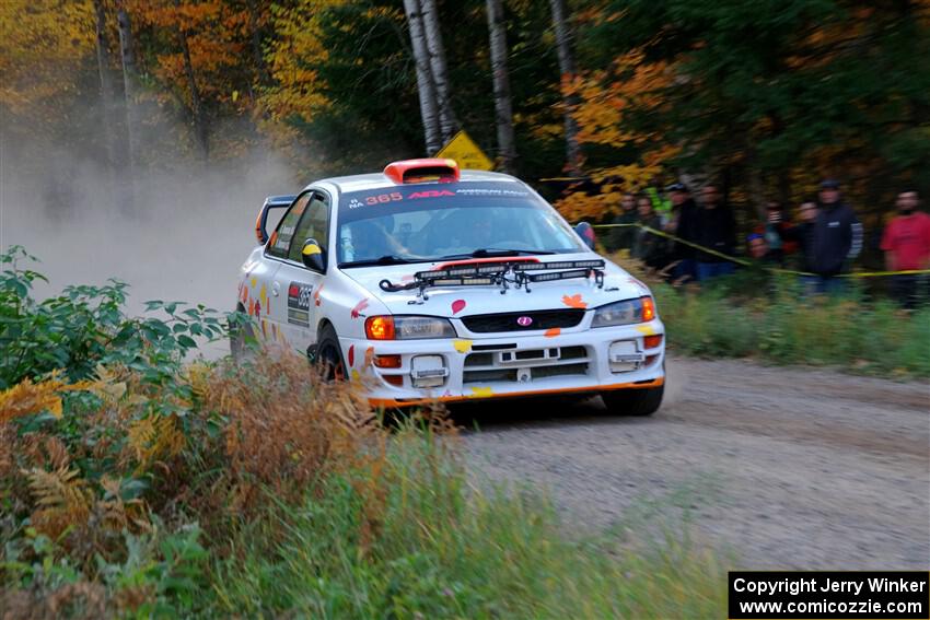 Richard Donovan / Greg Donovan Subaru Impreza on SS5, Far Point I.