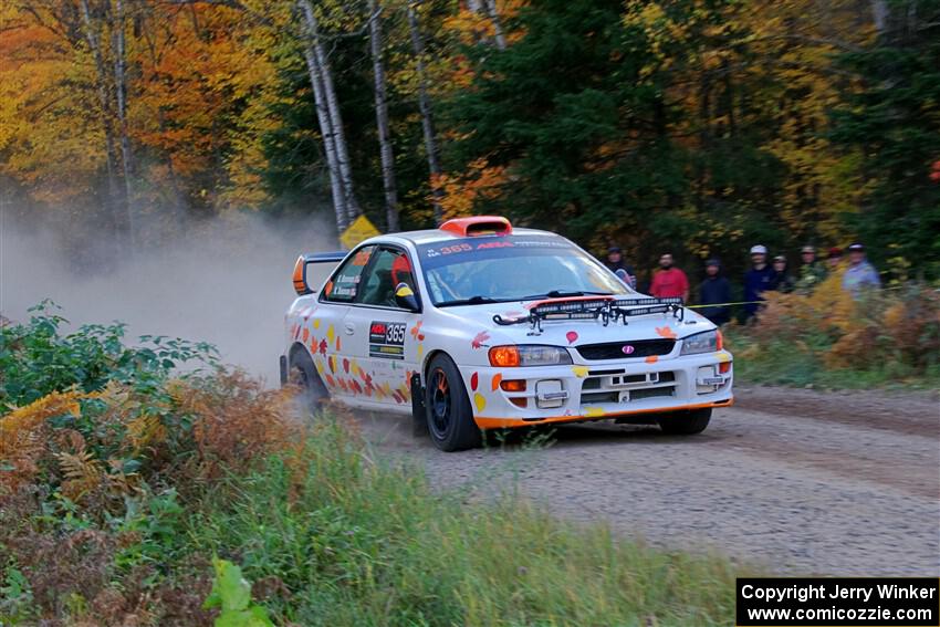 Richard Donovan / Greg Donovan Subaru Impreza on SS5, Far Point I.