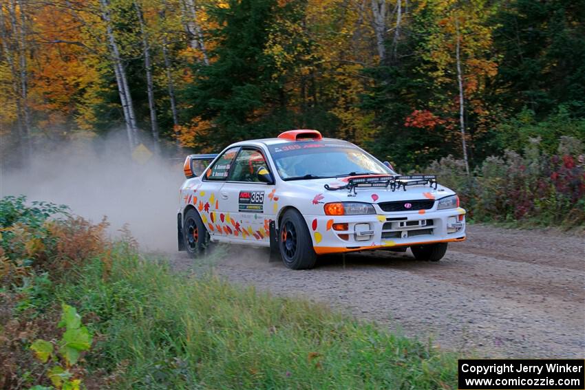 Richard Donovan / Greg Donovan Subaru Impreza on SS5, Far Point I.