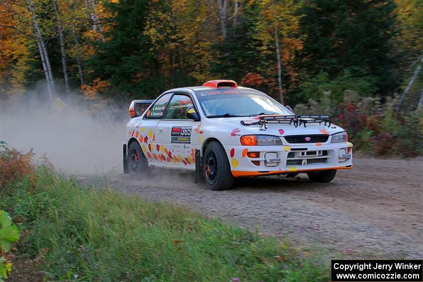 Richard Donovan / Greg Donovan Subaru Impreza on SS5, Far Point I.