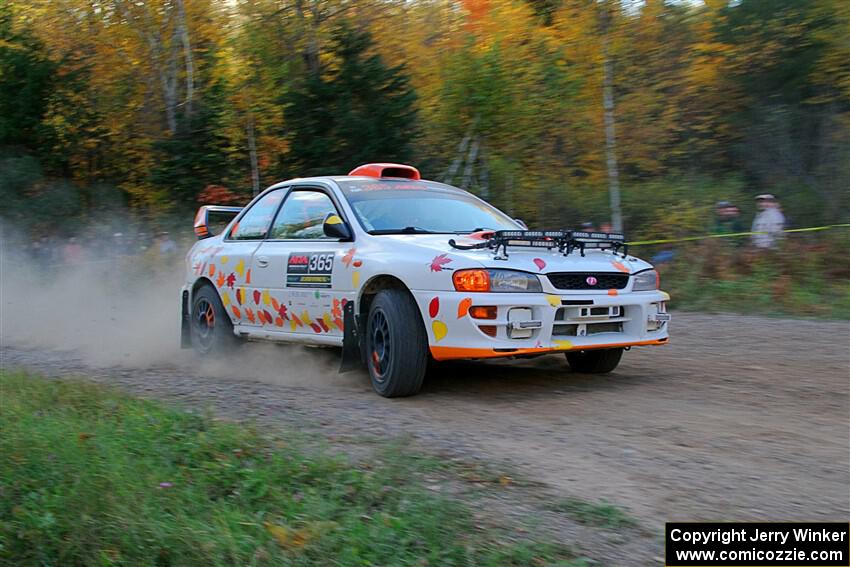 Richard Donovan / Greg Donovan Subaru Impreza on SS5, Far Point I.