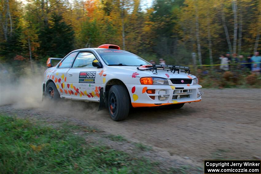 Richard Donovan / Greg Donovan Subaru Impreza on SS5, Far Point I.