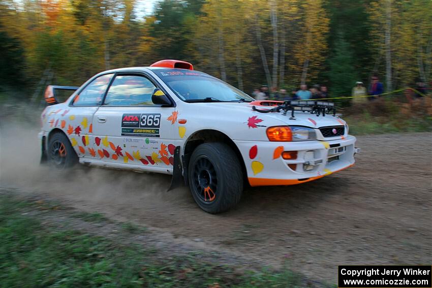 Richard Donovan / Greg Donovan Subaru Impreza on SS5, Far Point I.