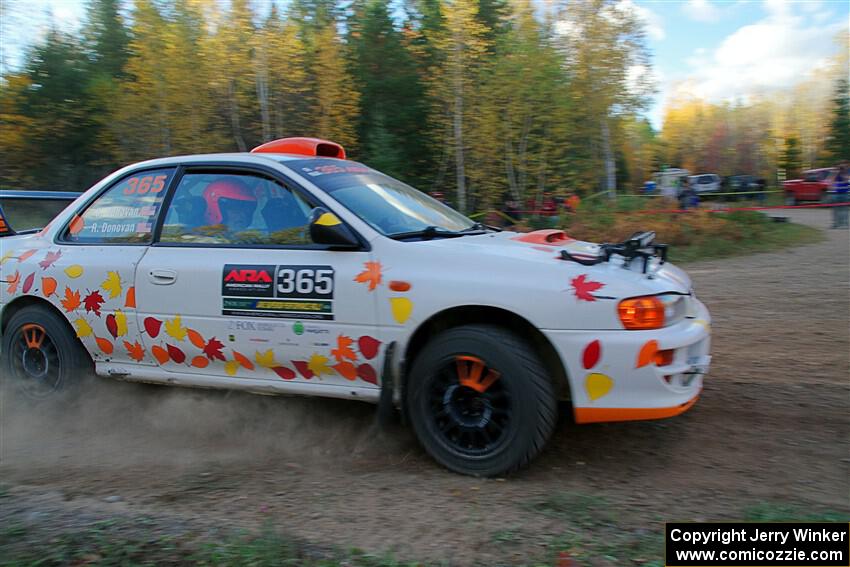 Richard Donovan / Greg Donovan Subaru Impreza on SS5, Far Point I.