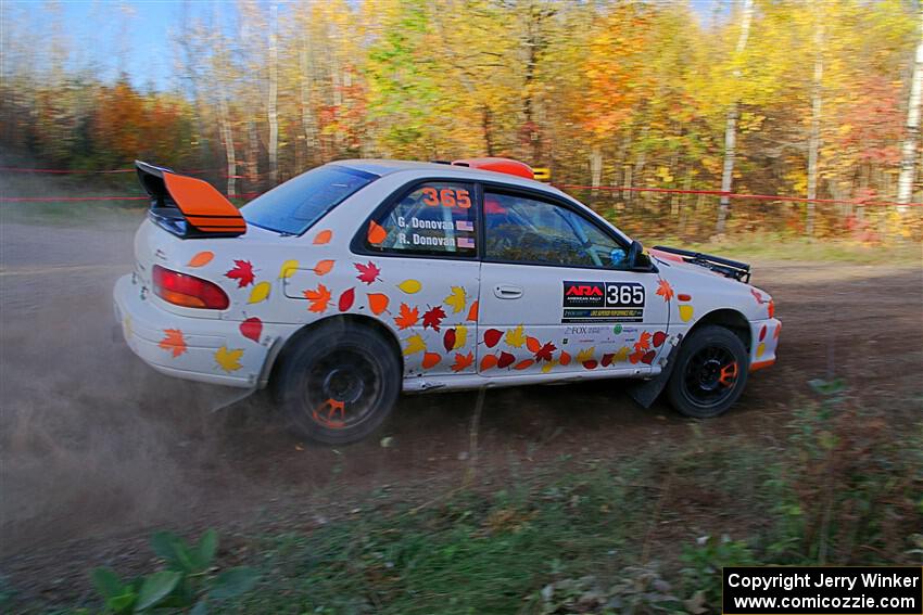 Richard Donovan / Greg Donovan Subaru Impreza on SS5, Far Point I.