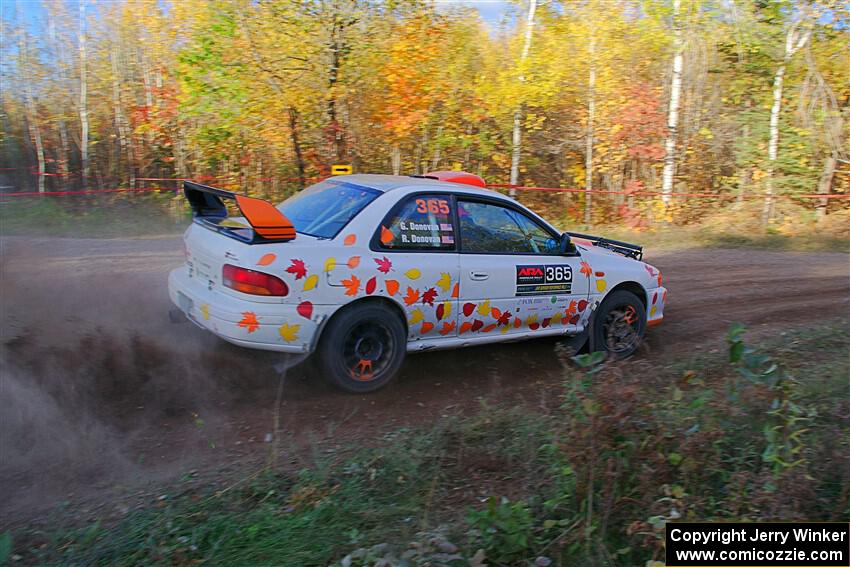 Richard Donovan / Greg Donovan Subaru Impreza on SS5, Far Point I.