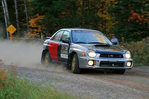 Jonathon Nagel / Max Sutton Subaru Impreza on SS5, Far Point I.