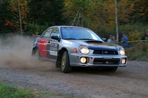 Jonathon Nagel / Max Sutton Subaru Impreza on SS5, Far Point I.