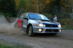 Jonathon Nagel / Max Sutton Subaru Impreza on SS5, Far Point I.