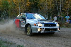 Jonathon Nagel / Max Sutton Subaru Impreza on SS5, Far Point I.