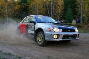 Jonathon Nagel / Max Sutton Subaru Impreza on SS5, Far Point I.