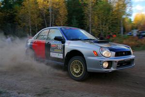 Jonathon Nagel / Max Sutton Subaru Impreza on SS5, Far Point I.