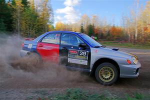 Jonathon Nagel / Max Sutton Subaru Impreza on SS5, Far Point I.