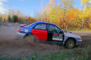 Jonathon Nagel / Max Sutton Subaru Impreza on SS5, Far Point I.