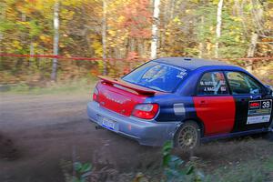 Jonathon Nagel / Max Sutton Subaru Impreza on SS5, Far Point I.