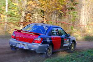 Jonathon Nagel / Max Sutton Subaru Impreza on SS5, Far Point I.