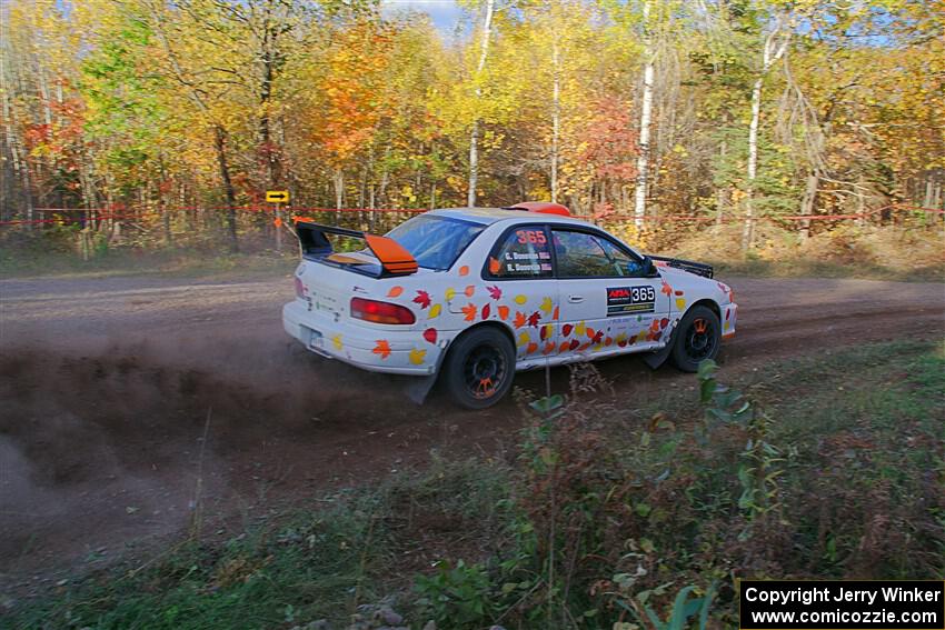 Richard Donovan / Greg Donovan Subaru Impreza on SS5, Far Point I.