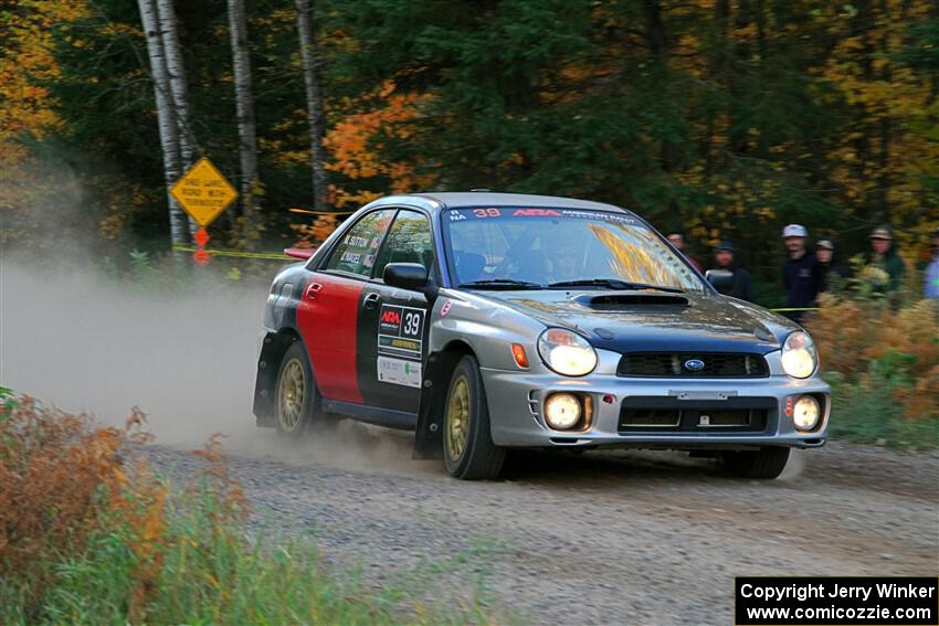 Jonathon Nagel / Max Sutton Subaru Impreza on SS5, Far Point I.