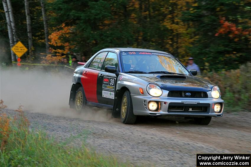 Jonathon Nagel / Max Sutton Subaru Impreza on SS5, Far Point I.