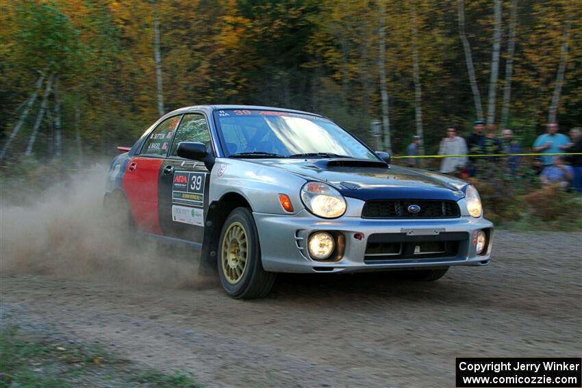 Jonathon Nagel / Max Sutton Subaru Impreza on SS5, Far Point I.