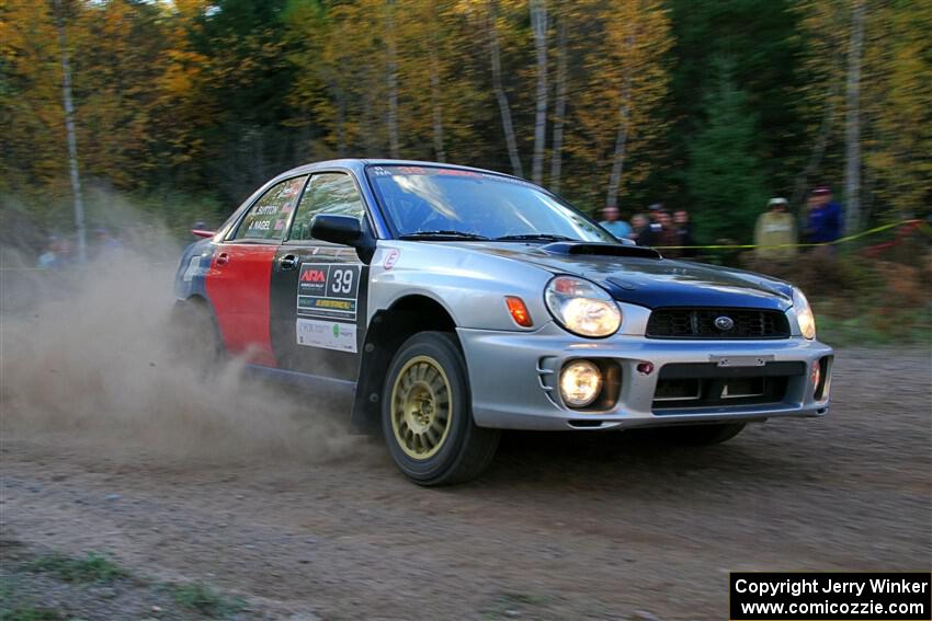 Jonathon Nagel / Max Sutton Subaru Impreza on SS5, Far Point I.