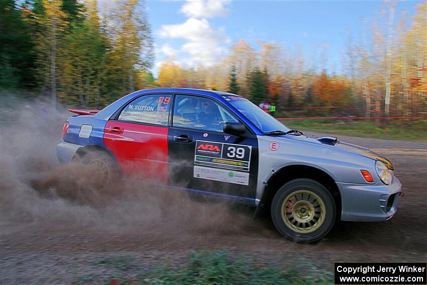 Jonathon Nagel / Max Sutton Subaru Impreza on SS5, Far Point I.