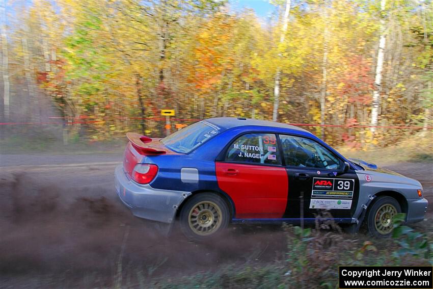 Jonathon Nagel / Max Sutton Subaru Impreza on SS5, Far Point I.