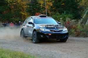 Erik Buetow / Jordan Buetow Subaru Impreza on SS5, Far Point I.