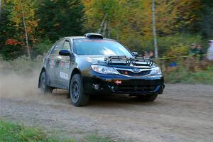 Erik Buetow / Jordan Buetow Subaru Impreza on SS5, Far Point I.