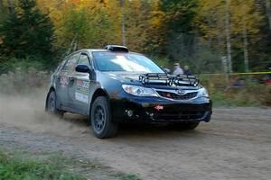 Erik Buetow / Jordan Buetow Subaru Impreza on SS5, Far Point I.