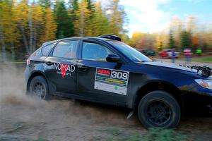 Erik Buetow / Jordan Buetow Subaru Impreza on SS5, Far Point I.