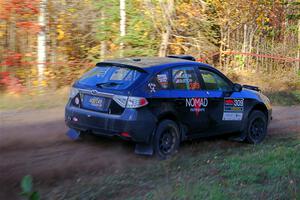 Erik Buetow / Jordan Buetow Subaru Impreza on SS5, Far Point I.