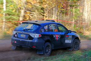 Erik Buetow / Jordan Buetow Subaru Impreza on SS5, Far Point I.