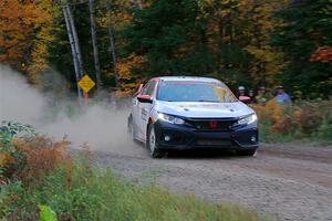 Gabriel Nieves / Oliver Kokenge Honda Civic Hatchback Sport on SS5, Far Point I.