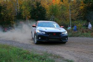 Gabriel Nieves / Oliver Kokenge Honda Civic Hatchback Sport on SS5, Far Point I.